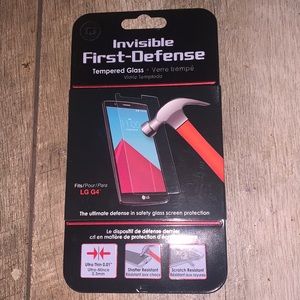 G4 tempered glass screen protector